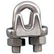 Suncor 9/16" Drop Forged Type Wire Rope Clip - Type 316 Stainless Steel