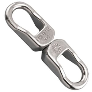 1/2" Type 316 Stainless Steel Heavy Duty Eye & Eye Swivel