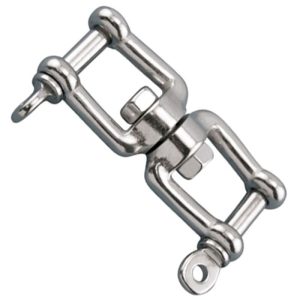 1/2" Type 316 Stainless Steel Jaw & Jaw Swivel