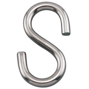Suncor Type 316 Stainless Steel S Hook 5/32" (WLL 80 lbs)