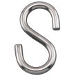 Suncor Type 316 Stainless Steel S Hook 1/8" (WLL 50 lbs)