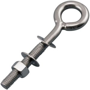 Suncor Welded Eye Bolt 1/2" x 4" - Stainless Steel (T304)