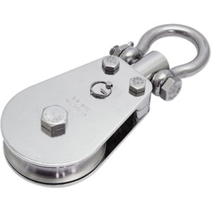 PULLPRO™ SA Bow Shackle Block for 1/2" Rope - Bronze Bushing