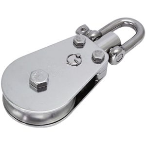PULLPRO™ D Shackle Block for 1/2" Rope - Bronze Bushing
