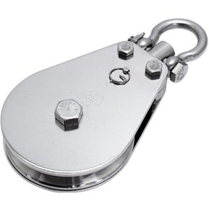 PULLPRO™ SA Bow Shackle Wire Rope Block HiLoad 1/4" - Ball Bearing