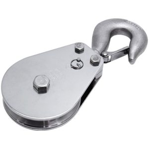 PULLPRO™ Swivel Hook Wire Rope Block HiLoad 1/8" - Bronze Bushing