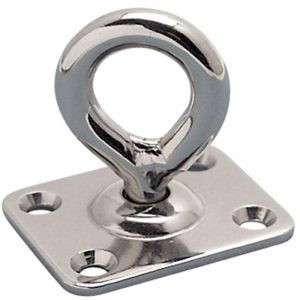 1/4" Type 304 Stainless Swivel Pad Eye (WLL 300 lbs)