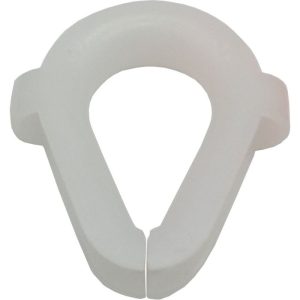Teardrop Plastic Rope Thimble 1/2"