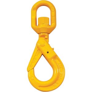 Yoke 8-027 Grade 80 Swivel Self Locking Hook 7/32" (WLL 2469 lbs)