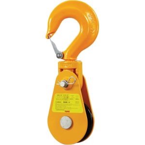 Yoke 8-562 Digital Alloy Snatch Block with Hook 12 Ton (10" Sheave, 3/4" - 7/8" Wire Rope)