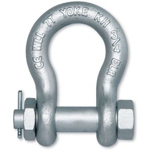 Yoke 8-808 Alloy Bolt Type Anchor Shackle 3/4" - Plain