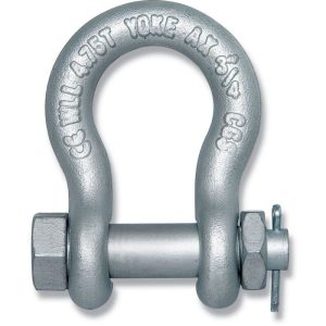 Yoke 8-838 Bolt Type Anchor Shackle 1" Forged - Plain