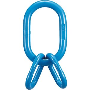 Yoke X-006 Grade 100 Welded Master Link Assembly 7/8" (WLL 18,040 lbs)