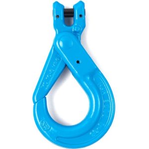 Yoke 7/32" Grade 100 Clevis Self-Locking Hook (X-026) (WLL 3200 lbs)