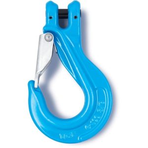 Yoke 1/2" Grade 100 Clevis Sling Hook with Latch (X-043/S) (WLL 15,000 lbs)