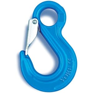 Yoke 1" Grade 100 Eye Sling Hook with Latch (X-044/S) (WLL 59,700 lbs)
