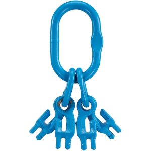 Yoke X-A06 Grade 100 GrabEX 4-Leg Master Link Assembly 1/4" (WLL 6380 lbs)