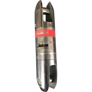 Miller Lifting Products GG-414 Angular Contact Ball Bearing Swivel, Bullet to Bullet (WLL 15 ton)