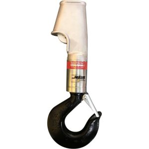 Miller Lifting Products GG-715 Angular Contact Ball Bearing Swivel, Wedge to Hook (WLL 15 ton)