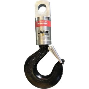 Miller Lifting Products H-215 Angular Contact Ball Bearing Swivel, Eye to Hook (WLL 25 ton)