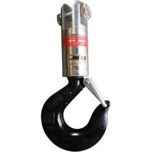 Miller Lifting Products HH-115 Angular Contact Ball Bearing Swivel, Jaw to Hook (WLL 35 ton)