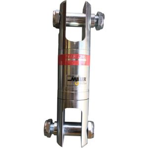 Miller Lifting Products HH-111 Angular Contact Ball Bearing Swivel, Jaw to Jaw (WLL 35 ton)