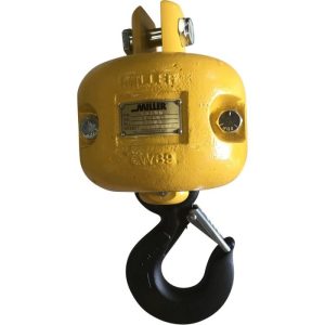 Miller Lifting Products 6O100 Top Swiveling Overhaul Ball, Clevis to Hook (WLL 6 ton