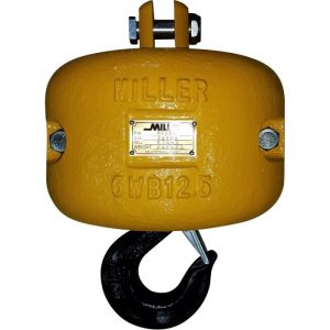 Miller Lifting Products 6O250 Top Swiveling Overhaul Ball, Clevis to Hook (WLL 6 ton
