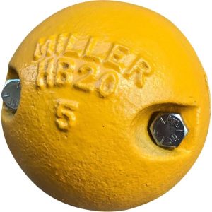 Miller Lifting Products HB20 Split Overhaul Ball - 20 lbs