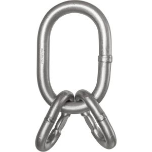 Cromox CAKF Grade 60 Stainless Master Link Sub-Assembly with Flats 1/2" (WLL 12,675 lbs)
