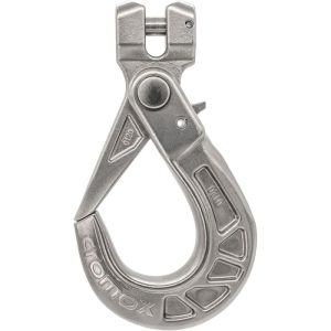 Cromox CGSL Grade 60 Stainless Clevis Self Locking Hook 1/4" (WLL 1980 lbs)