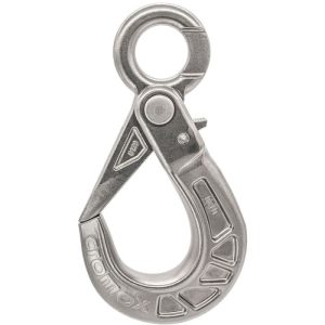 Cromox COSL Grade 60 Stainless Eye Self Locking Hook 5/8" (WLL 13,250 lbs)