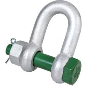Green Pin G-4153 Bolt Type Dee Shackle 1/2" - Hot Dip Galvanized