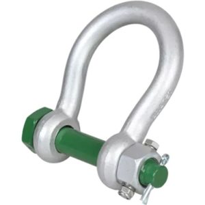 Green Pin G-4243 Alloy Fixed Nut BigMouth Bow Shackle 1-3/4" - Hot Dip Galvanized