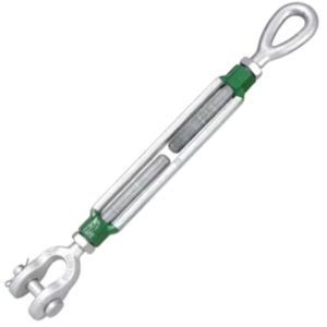 Green Pin G-6315 Turnbuckle Eye & Jaw 1" x 18" - Hot Dip Galvanized
