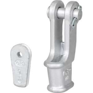 Green Pin 3/8" G-6413 Open Wedge Socket with Cotter Pin
