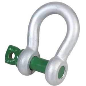 Green Pin G-4161 Screw Pin Bow Shackle 1-1/4" - Hot Dip Galvanized