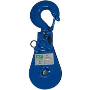 Green Pin P-6952 601HK Snatch Block with Hook 15 Ton (8" Sheave, 1" Wire Rope)