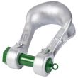 Green Pin P-6043 Alloy Bolt Type Power Sling Shackle 800 Ton - Painted