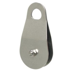 CMI Pulley 2" Stainless Steel 1/2" Rope Aluminum  Sheave Bush