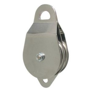 CMI 4" Heavy Duty Double Pulley Stainless Steel Beck Bear NFPA