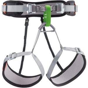 Petzl ASPIR LT Seat Style Harness - One Size (23" - 43" Waist) (Black/Gray)