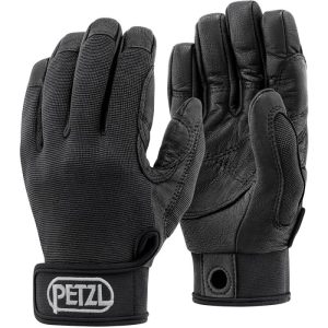 Petzl CORDEX Lightweight Belay/Rappel Gloves - Medium (Black)