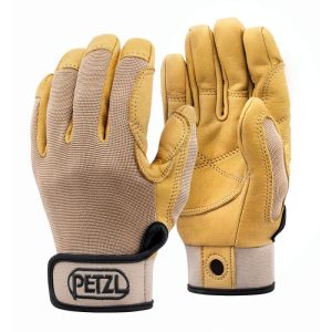 Petzl CORDEX Lightweight Belay/Rappel Gloves - Large (Tan)