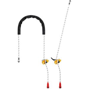 Petzl GRILLON Adjustable Positioning Lanyard 10m (32.8 ft) - White/Yellow