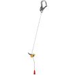 Petzl GRILLON MGO Adjustable Positioning Lanyard 2m (6.6 ft) - White/Yellow