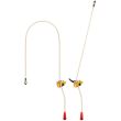Petzl GRILLON PLUS Adjustable Positioning Lanyard 2m (6.6 ft) - Beige/Yellow