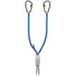 Petzl SCORPIO VERTIGO Via Ferrata Lanyard with VERTIGO WIRE-LOCK Carabiners
