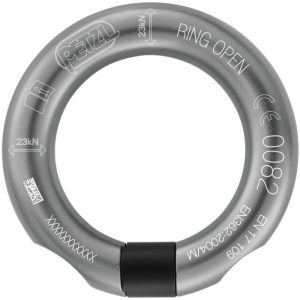 Petzl RING OPEN Multi-Directional Gated Aluminum Ring