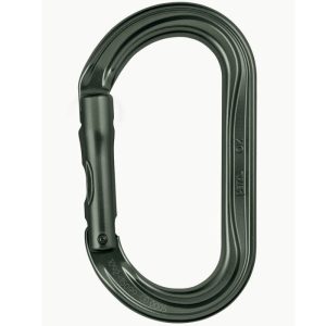 Petzl OK Aluminum Carabiner - Non-Locking Gate - Green